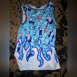 Naruto jersey tank top